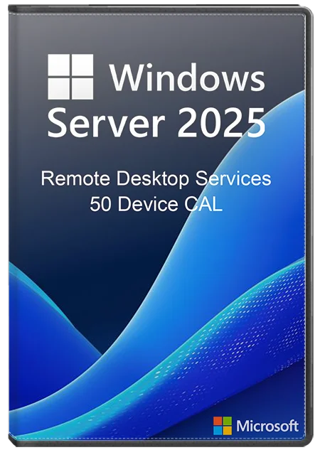 Windows Server 2025 RDS 50 Geräte CAL