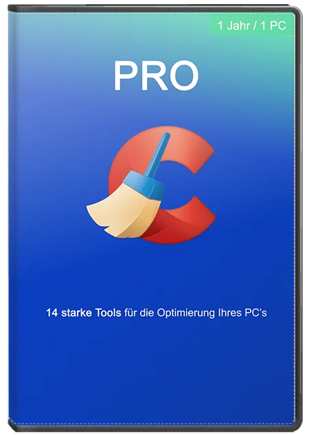 CCleaner PRO (1 Jahr / 1 PC)