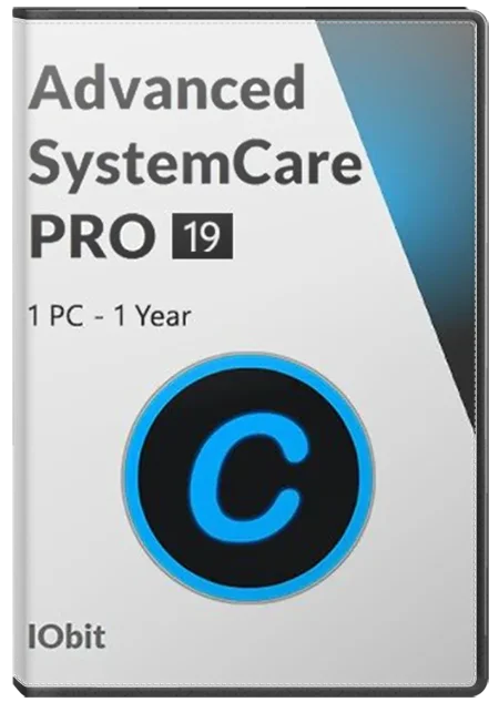 IObit Advanced SystemCare 19 Pro (1 Jahr / 1 PC)