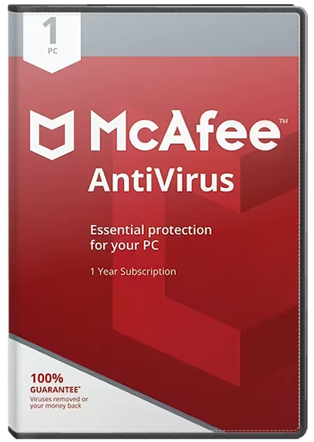  McAfee AntiVirus (1 Jahr / 1 Gerät)