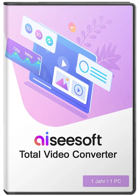 Aiseesoft Total Video Converter (1 Jahr / 1 PC)